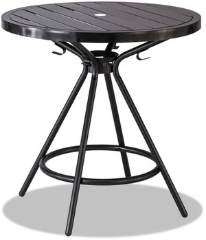 Safco® CoGo™ Table Tables, Steel, Round, 30" Diameter x 29.5h, Black, Ships in 1-3 Business Days