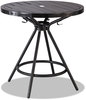 A Picture of product SAF-4361BL Safco® CoGo™ Table Tables, Steel, Round, 30" Diameter x 29.5h, Black, Ships in 1-3 Business Days