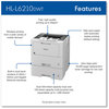 A Picture of product BRT-HLL6210DWT Brother HL-L6210DWT Business Monochrome Laser Printer with Dual Paper Trays