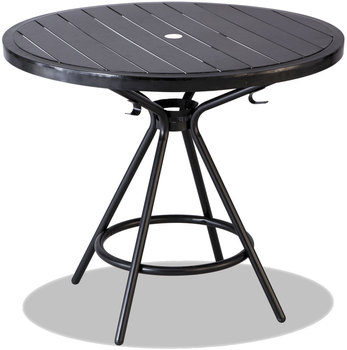 Safco® CoGo™ Table Tables, Steel, Round, 36" Diameter x 29.5h, Black, Ships in 1-3 Business Days