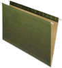 A Picture of product PFX-4153 Pendaflex® Reinforced Hanging File Folders Legal Size, Straight Tabs, Standard Green, 25/Box