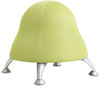 A Picture of product SAF-4755GS Safco® Runtz™ Ball Chair Backless, Supports Up to 250 lb, Sour Apple Green Seat, Silver Base