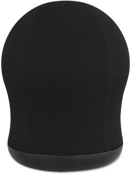 Safco® Zenergy™ Swivel Ball Chair Backless, Supports Up to 250 lb, Black