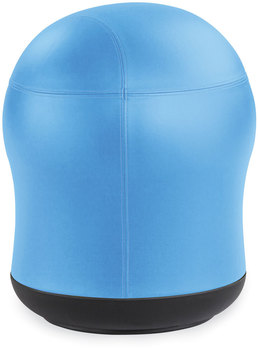 Safco® Zenergy™ Swivel Ball Chair Backless, Supports Up to 250 lb, Baby Blue Vinyl, Ships in 1-3 Business Days