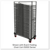 A Picture of product SAF-5000FCWTDG Safco® Event Folding Chair 5000 Series Supports Up to 225 lb, 18" Seat Height, White Back, 4/Carton