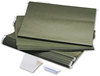 A Picture of product SAF-5038 Safco® Hanging File Folders Large Format, 1/5-Cut Tabs, Standard Green, 25/Box, Ships in 1-3 Business Days