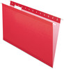 A Picture of product PFX-415315RED Pendaflex® Colored Reinforced Hanging Folders Legal Size, 1/5-Cut Tabs, Red, 25/Box