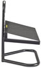A Picture of product SAF-5124 Safco® Task Master® Adjustable Footrest Height 20w x 12d 5.5 to 15h, Black