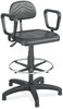 A Picture of product SAF-5143 Safco® Optional Closed Loop Armrests for Task Master™ Series Chairs 2 x 13 9, Black, 2/Set, Ships in 1-3 Business Days