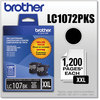 A Picture of product BRT-LC1072PKS Brother LC103BK-LC107BK Ink LC1072PKS Innobella Super High-Yield 1,200 Page-Yield, Black, 2/Pack