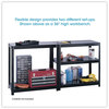A Picture of product SAF-5246BL Safco® Boltless Shelving Steel Five-Shelf, 48w x 18d 72h, Black