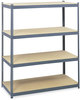A Picture of product SAF-5261 Safco® Archival Shelving Particleboard Shelves for Steel Pack 69w x 33d 84w, Box of 4