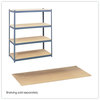 A Picture of product SAF-5261 Safco® Archival Shelving Particleboard Shelves for Steel Pack 69w x 33d 84w, Box of 4