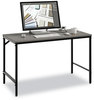 A Picture of product SAF-5272BLGR Safco® Simple Work Desk 45.5" x 23.5" 29.5", Gray