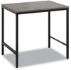 A Picture of product SAF-5273BLGR Safco® Simple Study Desk 30.5" x 23.2" 29.5", Gray