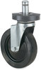 A Picture of product SAF-5283 Safco® Caster Kit for Task Master Industrial Shelving Units, Black, 4/Set (2 Locking), Ships in 1-3 Business Days