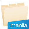 A Picture of product PFX-42336 Pendaflex® Ready-Tab™ Reinforced File Folders 1/3-Cut Tabs: Assorted, Letter Size, Manila, 50/Pack