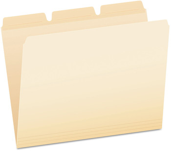 Pendaflex® Ready-Tab™ Reinforced File Folders 1/3-Cut Tabs: Assorted, Letter Size, Manila, 50/Pack