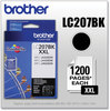 A Picture of product BRT-LC207BK Brother LC2072PKS, LC207BK Ink Innobella Super High-Yield 1,200 Page-Yield, Black