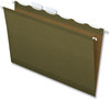 A Picture of product PFX-42591 Pendaflex® Ready-Tab™ Reinforced Hanging File Folders Legal Size, 1/6-Cut Tabs, Standard Green, 25/Box