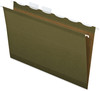 A Picture of product PFX-42703 Pendaflex® Ready-Tab™ Extra Capacity Reinforced Colored Hanging Folders Legal Size, 1/6-Cut Tabs, Standard Green, 20/Box