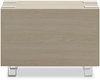 A Picture of product SAF-5509WHNA Safco® Ready™ Home Office Large Stackable Storage 1-Shelf, 24w x 12d 17.25h, Beige/White, Ships in 1-3 Business Days