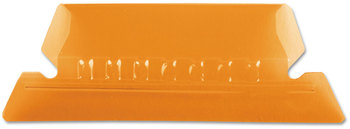 Pendaflex® Transparent Colored Tabs For Hanging File Folders 1/5-Cut, Orange, 2" Wide, 25/Pack