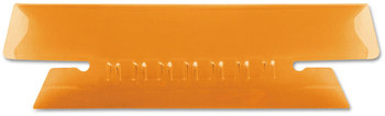 Pendaflex® Transparent Colored Tabs For Hanging File Folders 1/3-Cut, Orange, 3.5" Wide, 25/Pack