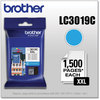 A Picture of product BRT-LC3019C Brother LC3019BK, LC3019C, LC3019M, LC3019Y Ink Innobella Super High-Yield 1,300 Page-Yield, Cyan