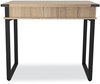 A Picture of product SAF-5512SDD Safco® Mirella SOHO Desk with Drawer 36.25" x 22.25" 30", Black, Ships in 1-3 Business Days