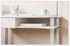 A Picture of product SAF-5512WAH Safco® Mirella SOHO Desk with Drawer 36.25" x 22.25" 30", Gray, Ships in 1-3 Business Days