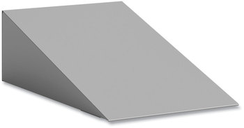 Safco® Single Sloped Metal Locker Hood Addition 12w x 18d 6h, Gray, Ships in 1-3 Business Days