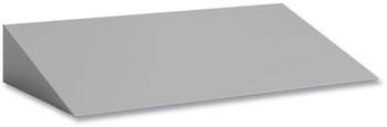Safco® Triple Sloped Metal Locker Hood Addition 36w x 18d 6h, Gray, Ships in 1-3 Business Days