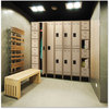 A Picture of product SAF-5526TN Safco® Double-Tier Lockers Three-Column Locker, 36w x 18d 78h, Two-Tone Tan