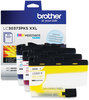 A Picture of product BRT-LC30373PKS Brother LC3037 Super High Yield Ink Pack LC30373PKS INKvestment High-Yield 1,500 Page-Yield, Cyan/Magenta/Yellow