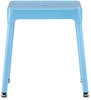 A Picture of product SAF-6603BU Safco® Steel Guest Stool Backless, Supports Up to 275 lb, 15" 15.5" Seat Height, Baby BlueSeat/Base, Ships in 1-3 Business Days