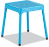 A Picture of product SAF-6603BU Safco® Steel Guest Stool Backless, Supports Up to 275 lb, 15" 15.5" Seat Height, Baby BlueSeat/Base, Ships in 1-3 Business Days