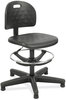 A Picture of product SAF-6680 Safco® Soft Tough™ Economy Workbench Chair Supports 250 lb, 22" to 32" High Black Seat, Back/Base, Ships in 1-3 Business Days