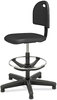 A Picture of product SAF-6680 Safco® Soft Tough™ Economy Workbench Chair Supports 250 lb, 22" to 32" High Black Seat, Back/Base, Ships in 1-3 Business Days