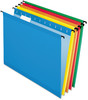 A Picture of product PFX-615215ASST Pendaflex® SureHook® Hanging Folders Letter Size, 1/5-Cut Tabs, Assorted Colors, 20/Box