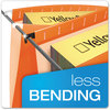 A Picture of product PFX-615215ORA Pendaflex® SureHook® Hanging Folders Letter Size, 1/5-Cut Tabs, Orange, 20/Box