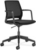 A Picture of product SAF-6828BL Safco® Medina™ Conference Chair Supports Up to 300 lb, 17" 22" Seat Height, Black Seat/Back/Base, Ships in 1-3 Business Days