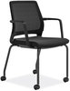 A Picture of product SAF-6829BL Safco® Medina™ Guest Chair Supports Up to 275 lb, 18" Seat Height, Black Seat/Back/Base, Ships in 1-3 Business Days