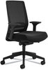 A Picture of product SAF-6830STBL Safco® Medina Deluxe Task Chair Supports Up to 275 lb, 18" 22" Seat Height, Black