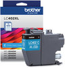 A Picture of product BRT-LC402XL Brother LC402XL High-Yield Inks LC402XLCS Ink, 1,500 Page-Yield, Cyan