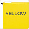 A Picture of product PFX-615315YEL Pendaflex® SureHook® Hanging Folders Legal Size, 1/5-Cut Tabs, Yellow, 20/Box