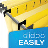 A Picture of product PFX-615315YEL Pendaflex® SureHook® Hanging Folders Legal Size, 1/5-Cut Tabs, Yellow, 20/Box