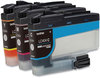 A Picture of product BRT-LC4043PKS Brother LC404 Inks LC4043PK INKvestment Ink, 750 Page-Yield, Cyan/Magenta/Yellow, 3/Pack