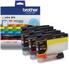 A Picture of product BRT-LC4043PKS Brother LC404 Inks LC4043PK INKvestment Ink, 750 Page-Yield, Cyan/Magenta/Yellow, 3/Pack