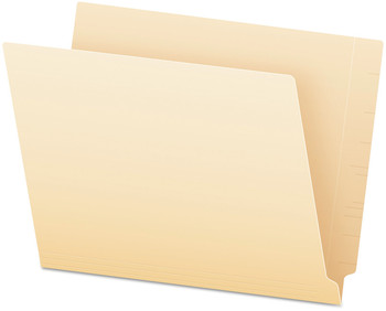 Pendaflex® SmartShield™ End Tab File Folders Straight Tabs, Letter Size, Manila, 75/Box